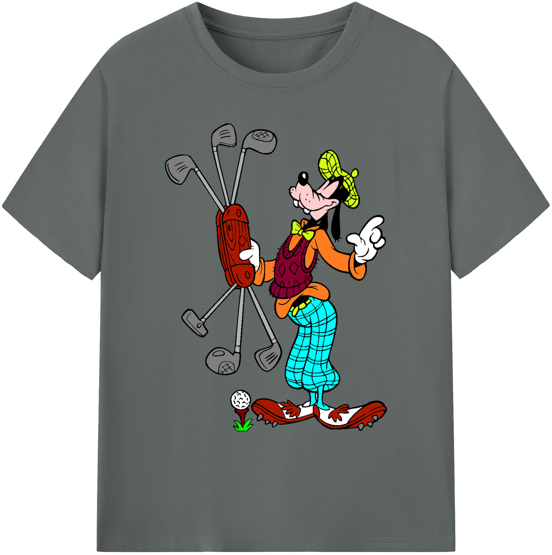 ミッキーマウス Mickey Mouse 綿100％ メンズ半袖Tシャツ｜肌触りやわらか＆通気性